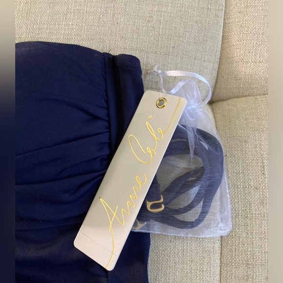 NWT Women’s Anne Cole Twist Front Bandeaukini Swim Top SZ XS - Picture 5 of 11